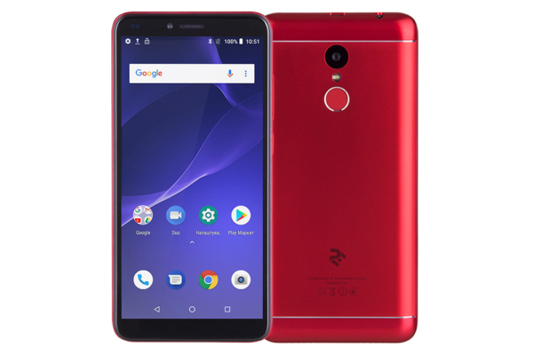 Смартфон 2E F572L 2018 DualSim Red
