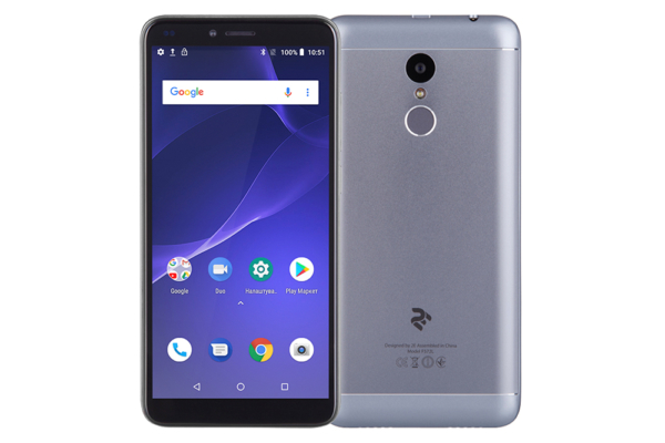 Смартфон 2E F572L 2018 DualSim Silver