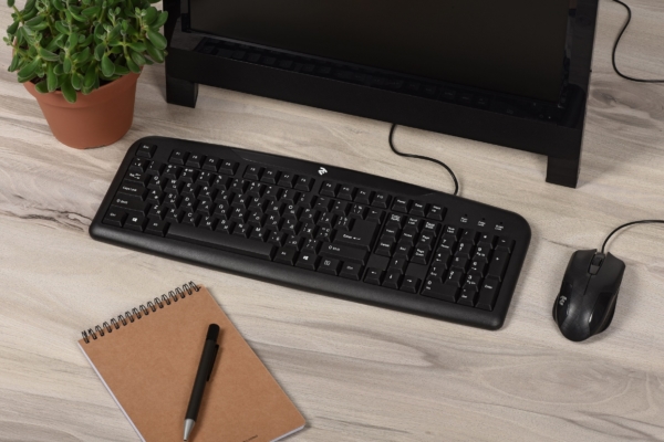 Клавіатура 2E KS 101 USB Black