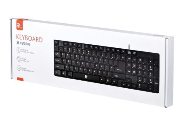 Клавіатура 2E KS 106 USB Black