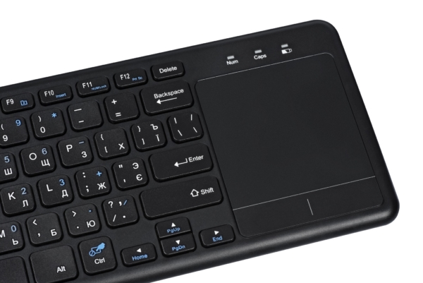 Клавиатура с тачпадом 2E KT100 WL Black