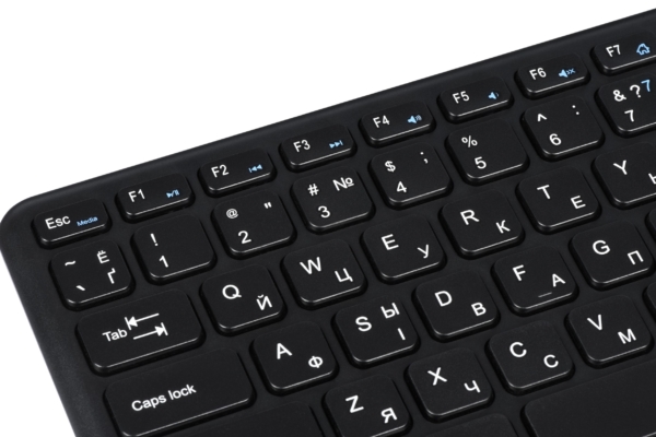 Клавиатура с тачпадом 2E KT100 WL Black