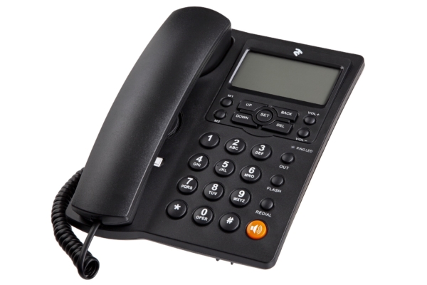 Аналоговый телефон 2E AP-410 Black