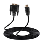 Кабель 2E HDMI TO DVI 24+1, Molding Type, 1.8m Black