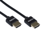 Кабель 2Е HDMI 2.0 (AM/AM), Slim, High Speed, Alumium Black 3m