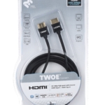 Кабель 2Е HDMI 2.0 (AM/AM), Slim, High Speed, Alumium Black 3m