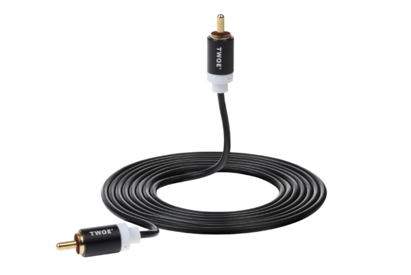 Кабель 2E 1RCA Plug — 1RCA Plug, Al, 1.8m