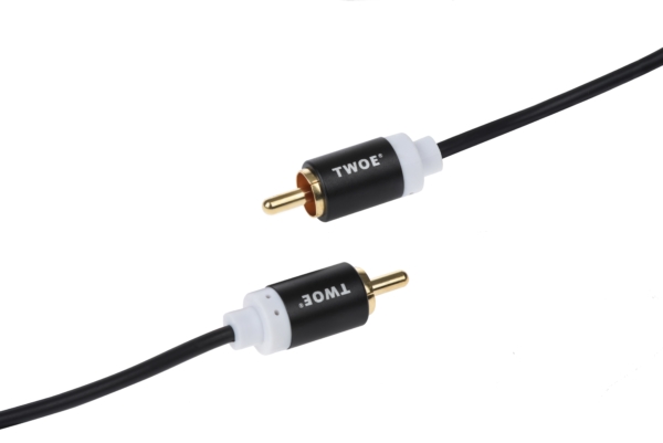 Кабель 2E 1RCA Plug — 1RCA Plug, Al, 1.8m