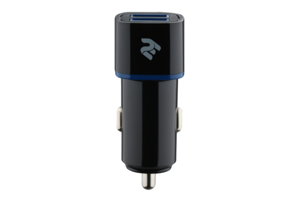 Автомобильное ЗУ 2E Dual USB Car Charger 2.4Ax2.4A Black