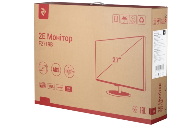 Монитор 2E F2719B Black