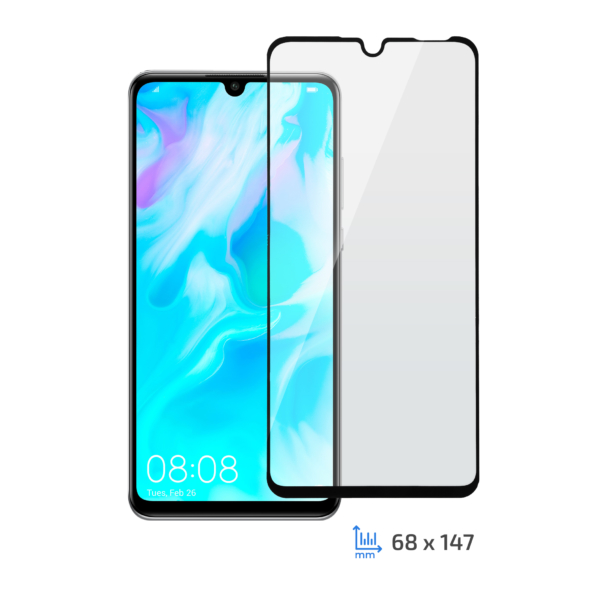 Защитное стекло 2E Huawei P30 Lite, 2.5D FCFG, black border