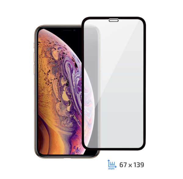 Защитное стекло 2E iPhone XS/11 Pro 5.8, 3D black border FG