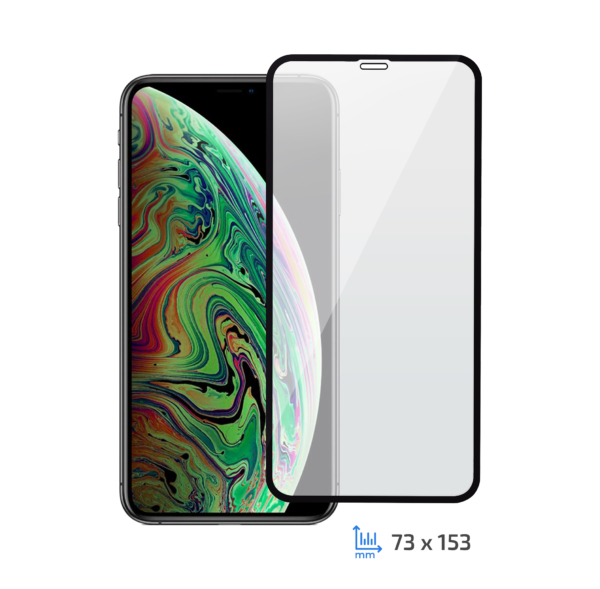 Защитное стекло 2E iPhone XS/11 Pro Max 6.5, 3D black border FG