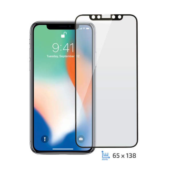 Защитные стекла 2E iPhone XS/11 Pro, 2.5D black border FG
