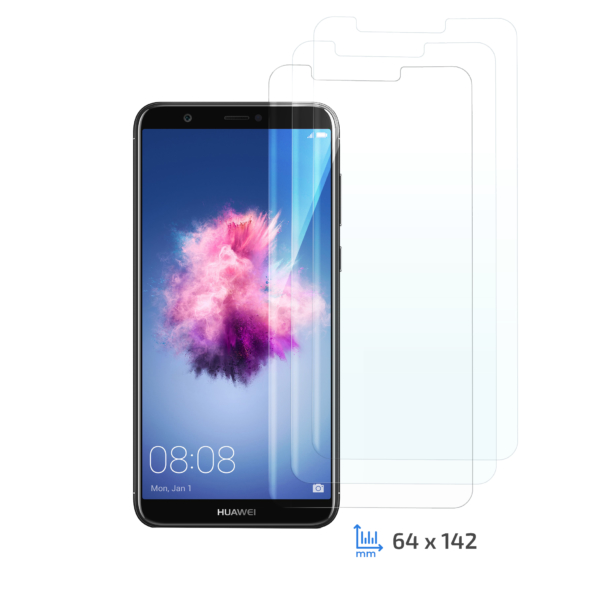 Комплект 3 в 1 Защитное стекло 2E Huawei P Smart, 2.5D Clear