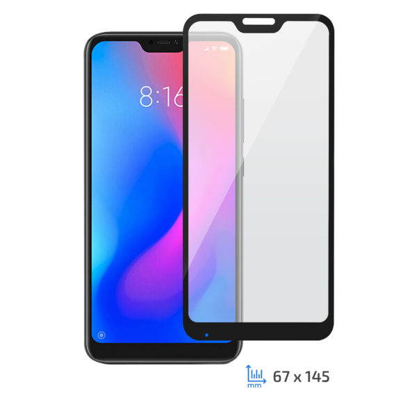 Защитное стекло 2E Xiaomi Mi A2 Lite/ Redmi 6 Pro, 3D black border FG