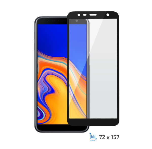 Защитное стекло 2E Samsung Galaxy J6+, 3D black border FG