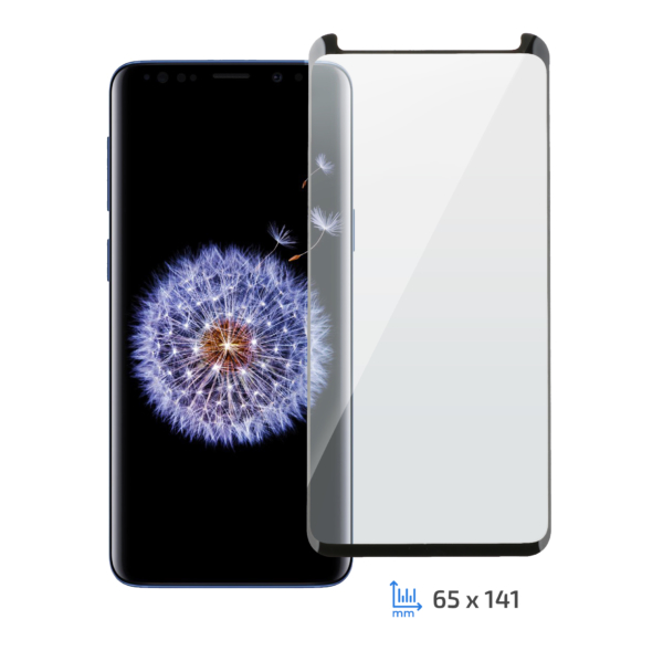 Защитное стекло 2E Samsung S9, 3D black border FG