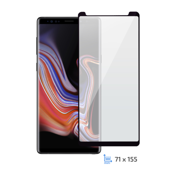 Защитное стекло 2E Samsung Galaxy Note 9, 3D black border FG