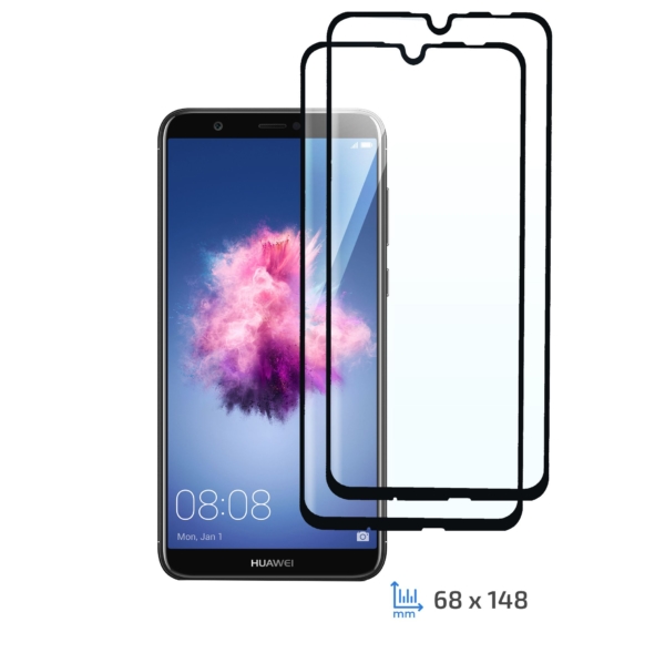 Комплект 2 в 1 Защитное стекло 2E Basic для Huawei P Smart/P Smart+ 2019/Honor 10i/20i/10L/20L, FCFG, Black