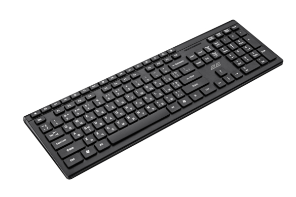 2E Keyboard KS210 Slim WL Black