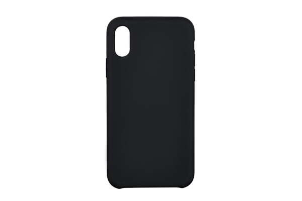 Чехол 2Е для Apple iPhone XS, Liquid Silicone, Black