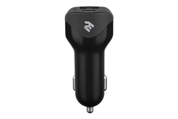Автомобильное ЗУ 2E Dual USB Car Charger, Power Delivery, USB 2.4A, 30W, Black