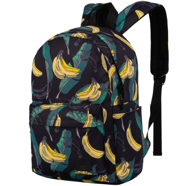 Рюкзак для ноутбука 2E BPT6114BB, TeensPack Bananas 13″, Black