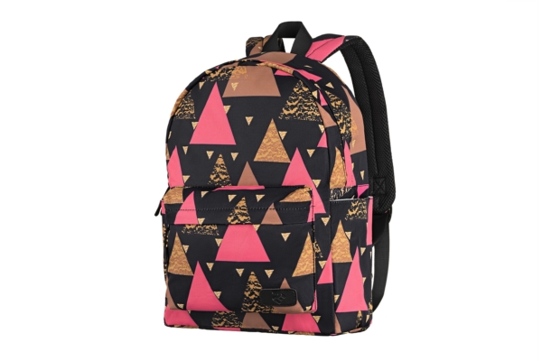 Рюкзак для ноутбука 2Е BPT6114BK, TeensPack Triangles 13″, Black