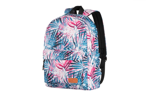 Рюкзак для ноутбука 2E BPT6114PK, TeensPack Palms, Pink