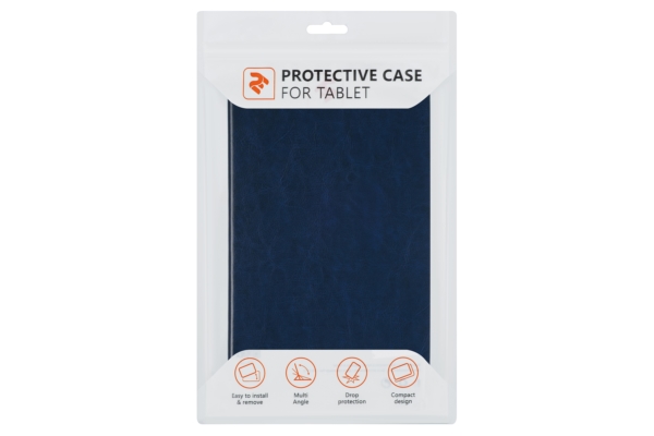 2Е Basic Case for Samsung Galaxy Tab S6, Retro, Navy