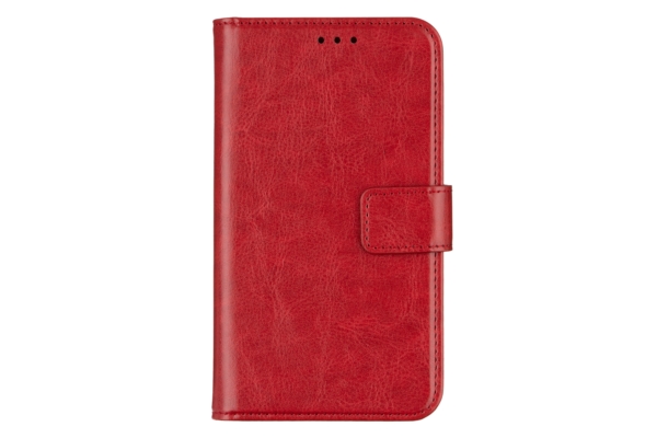 Чехол 2E Eco Leather универсальный для смартфонов с диагональю 6-6.5″, Red