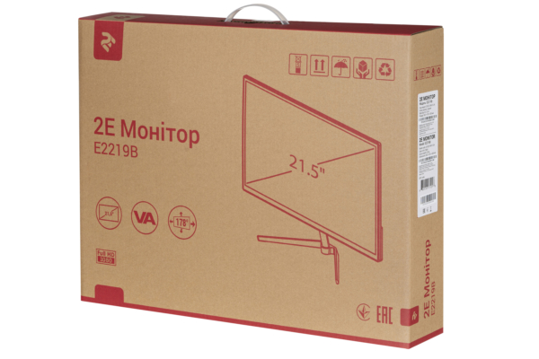Монітор 2E E2219B Black