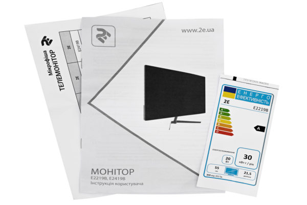 Монитор 2E E2419B Black