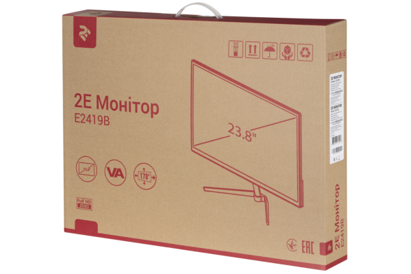Монитор 2E E2419B Black