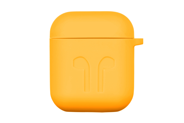 Чехол 2Е для Apple AirPods, Pure Color Silicone Imprint (1.5mm), Yellow