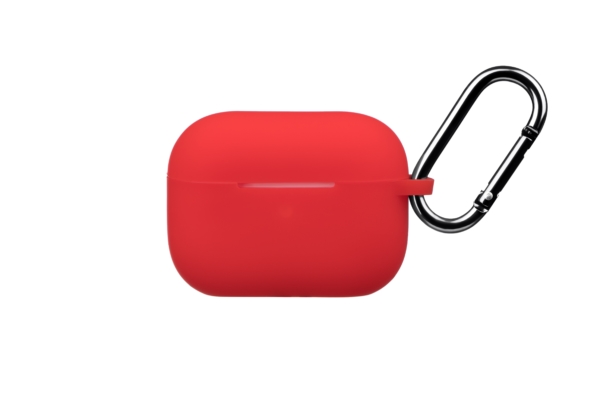 Чехол 2Е для наушников Apple AirPods Pro, Pure Color Silicone (2.5mm), Red