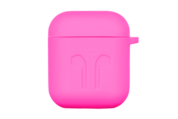 Чехол 2Е для Apple AirPods, Pure Color Silicone Imprint (1.5mm), Fuchsia
