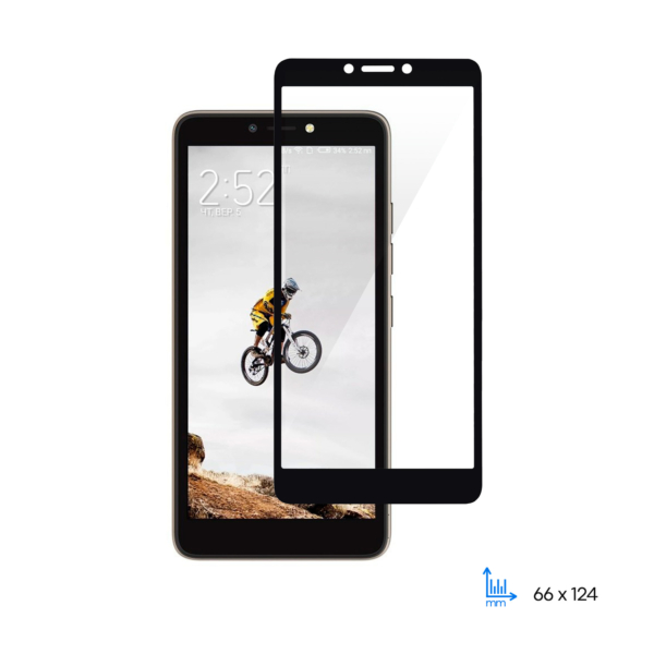 Защитное стекло 2E Basic для TECNO POP 2F (B1F), 2.5D FCFG, black border