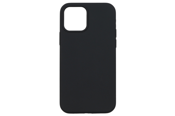 Чехол 2Е для Apple iPhone 12 (6.1″), Liquid Silicone, Black