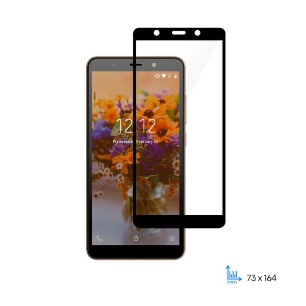 Защитное стекло 2E Basic для TECNO POP 3 (BB2), 2.5D FCFG, black border