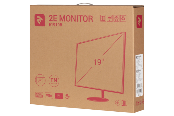 Монитор 2E E1919B Black