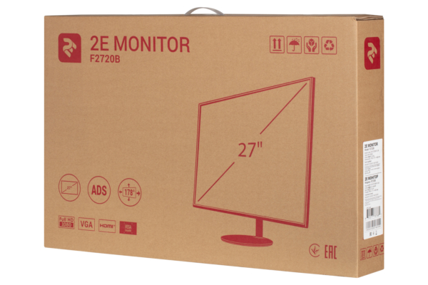 Монитор 2E F2720B Black