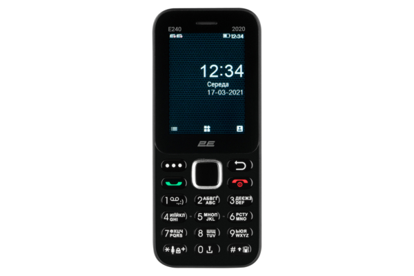 Мобильный телефон 2E E240 2020 Dual SIM Black