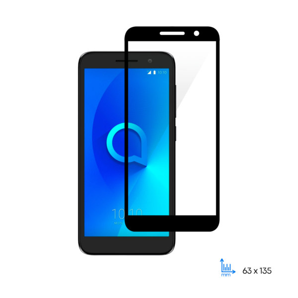Защитное стекло 2E для Alcatel 1 (5033D), 2.5D FCFG, black border
