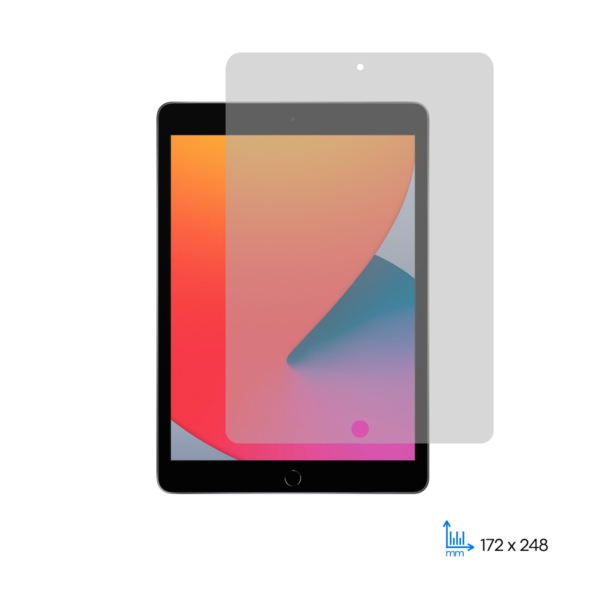 Защитное стекло 2E для Apple iPad 10.2″ (2020), 2.5D, Clear