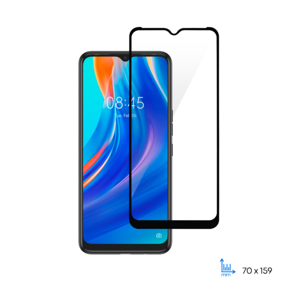 Защитное стекло 2E для TECNO Spark 7 (KF6n), 2.5D FCFG, black border