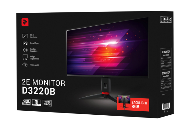 2E Монiтор LCD 31.5″ D3220B