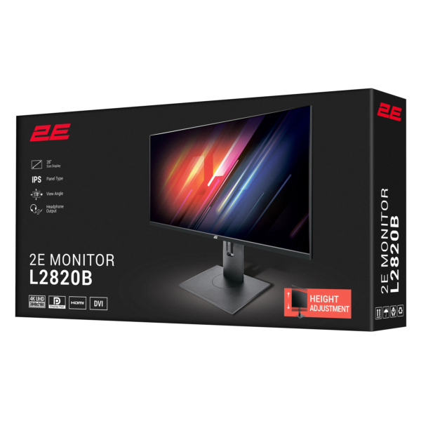 Монитор 2E L2820B Black