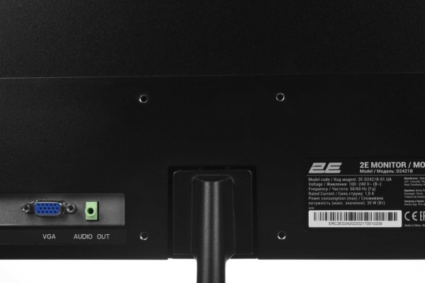 Монитор 2E D2421B Black